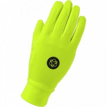 AGU Superstretch Neoprene Gloves Yellow Fluorescent Size L - Comfort & Flexibility - 1