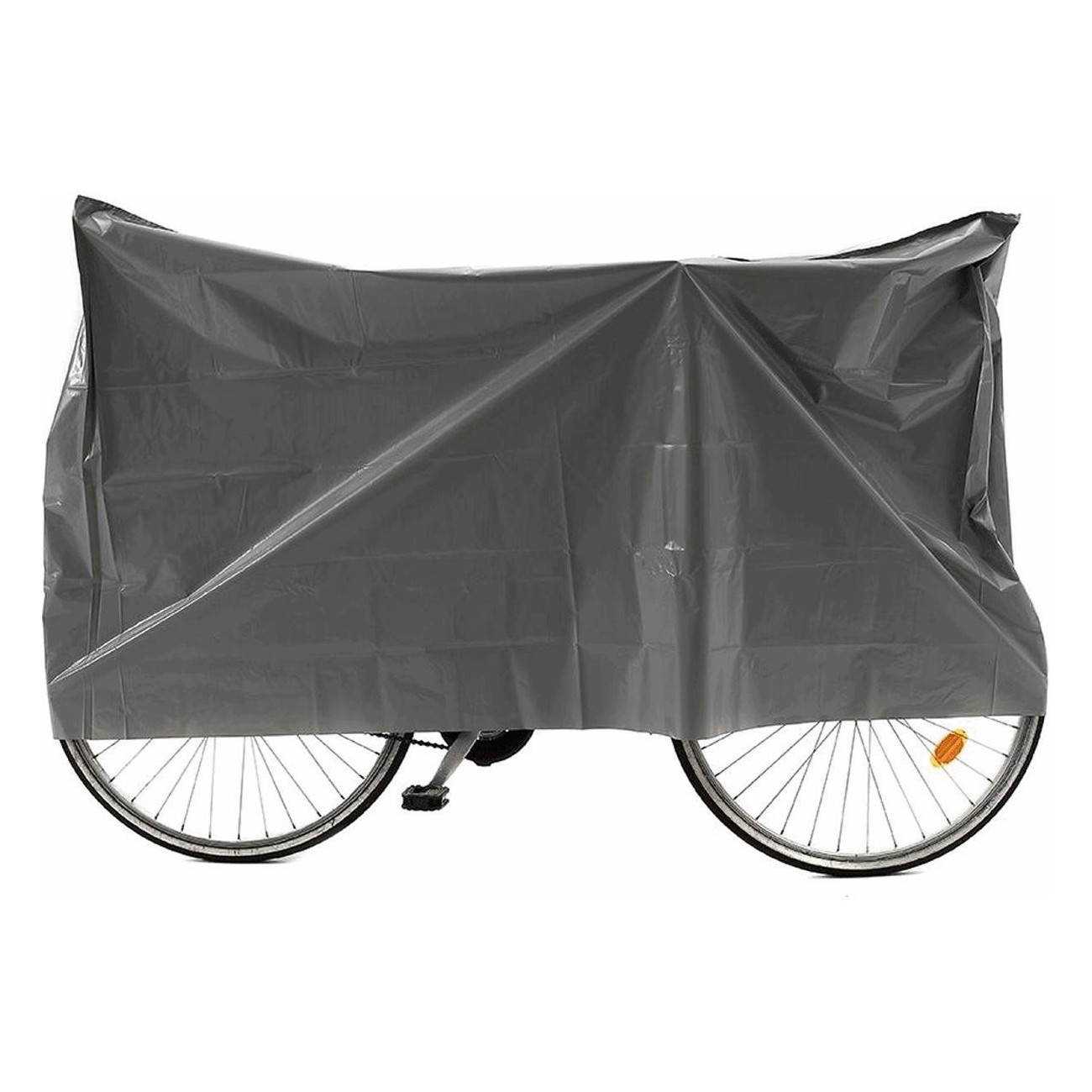 Universal Bicycle Cover MVTEK 200x100cm in Grey Polyethylene - Bike Protection - 1