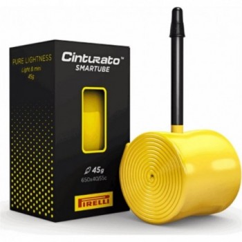 Cámara de Aire Pirelli Smartube 27.5' TPU con Válvula Presta 60mm, Talla 40/50 - 1