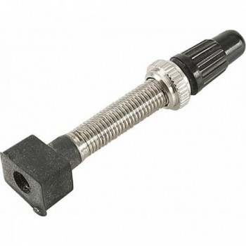 MVTEK 35mm Tubeless Valve in Steel with Rectangular Base - High Quality - 1