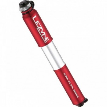 Lezyne CNC Pressure Drive Medium Red Manual Pump with Integrated Gauge - 1