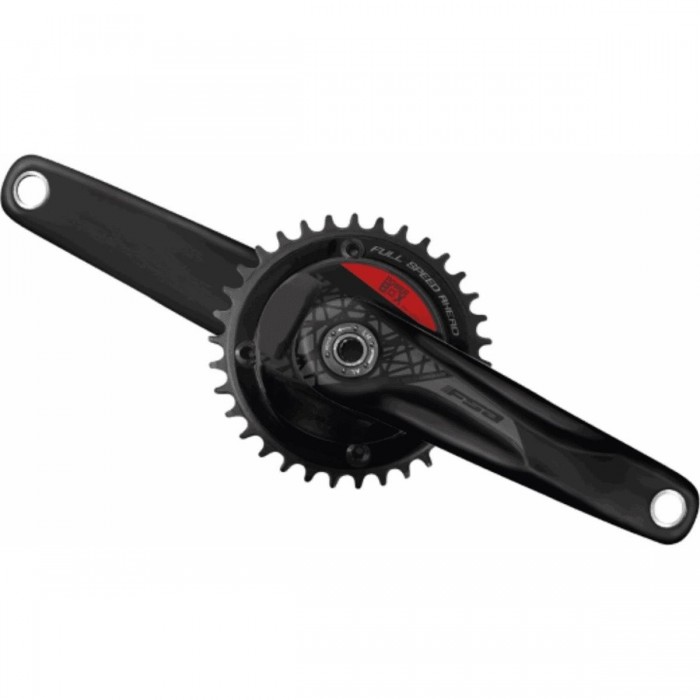 FSA PowerBox Carbon MTB Crankset 1x34T 175mm with Power2Max Power Meter - 1