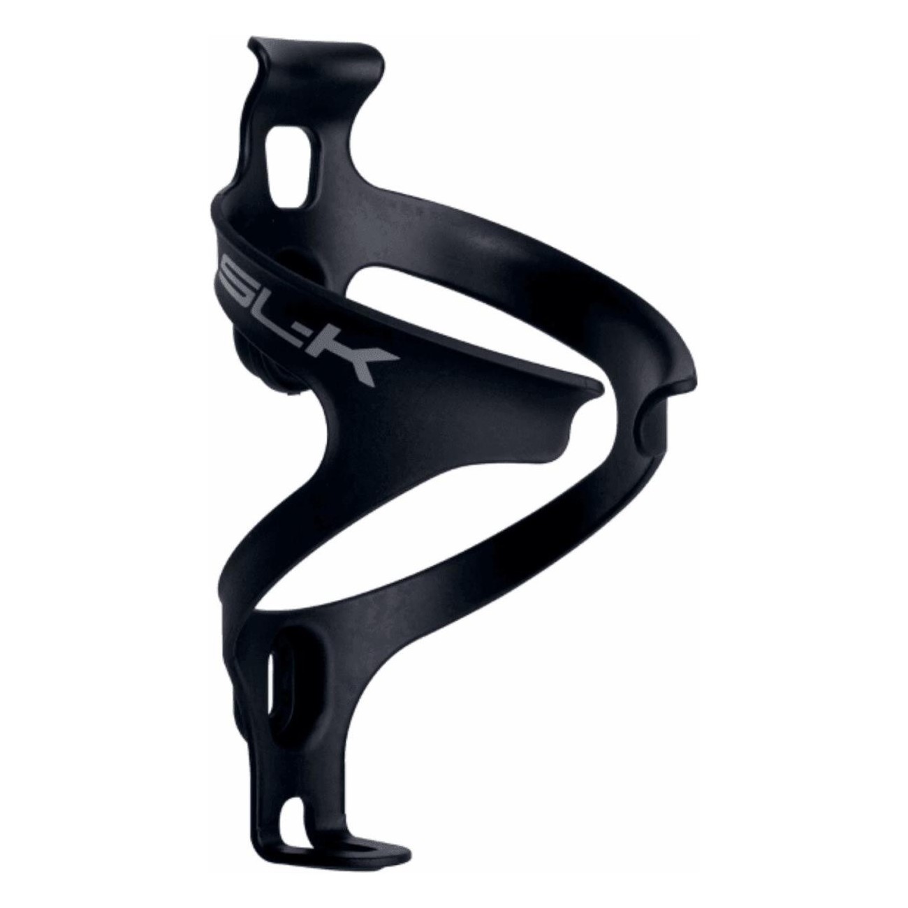 SL-K Resin Bottle Cage Black and Grey, Lightweight 30.6g - Safe and Universal - 1