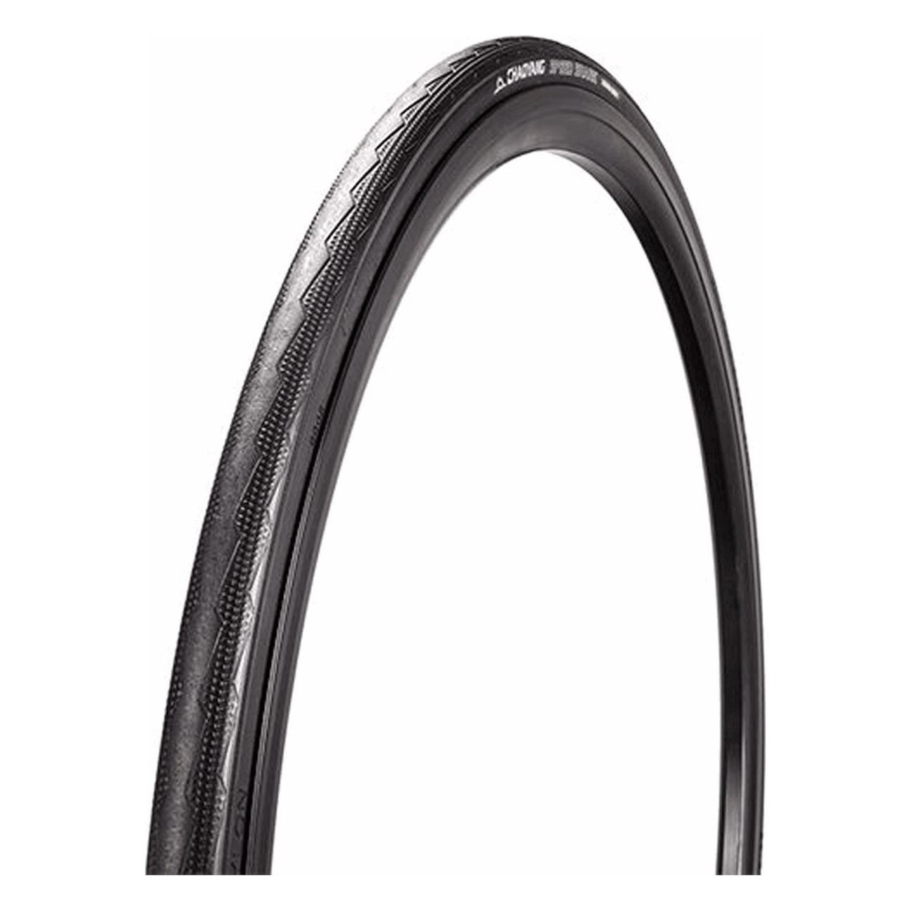 Speed Shark 700x25 Folding Tire 60TPI Black for Road Cycling - 1