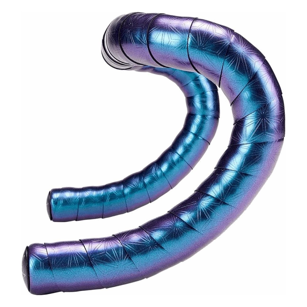 SUPACAZ Bling Lenkerband Super Sticky Kush Oil Slick mit schwarzem Aluminiumstopfen - 1