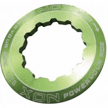 12-Tooth Green CNC Aluminum Cassette Locking Ring - XON - 1