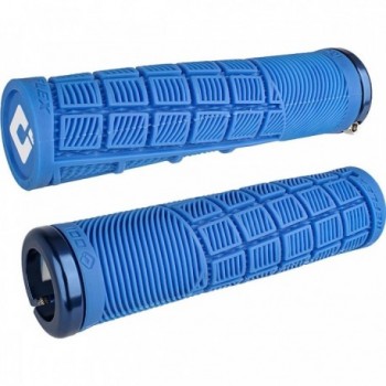 Odi Grips Reflex V2.1 Lock-On Blue 135 mm with Clamps - 1