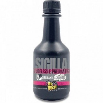 Dr.bike Sigillante Schiumoso 250ml - Ripara Fori Pneumatici fino a 5mm, Efficace fino a 6 Mesi - 1 - Lattice sigillante - 800558