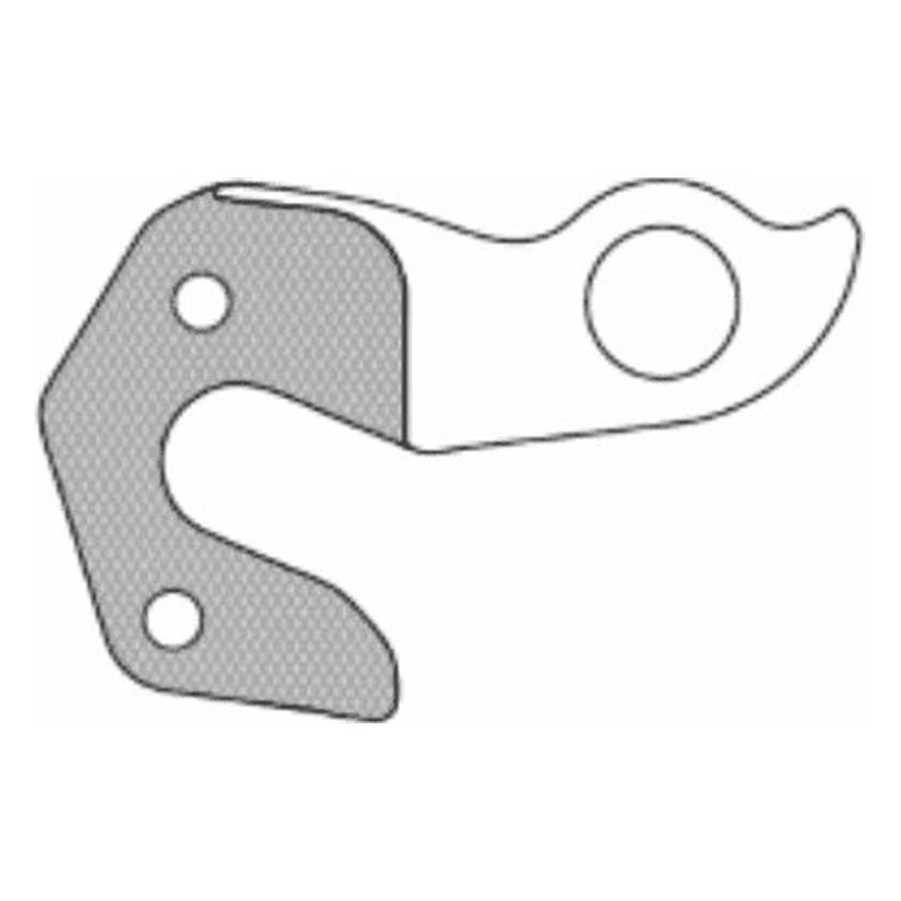 GH-265 Aluminum Derailleur Hanger - Durable and Lightweight for Bicycles - 1