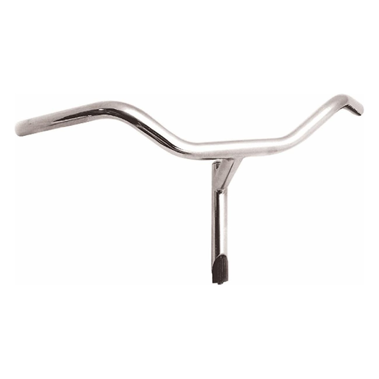 Holland Handlebar in Chrome Steel Silver 22.2mm x 570mm - MVTEK - 1