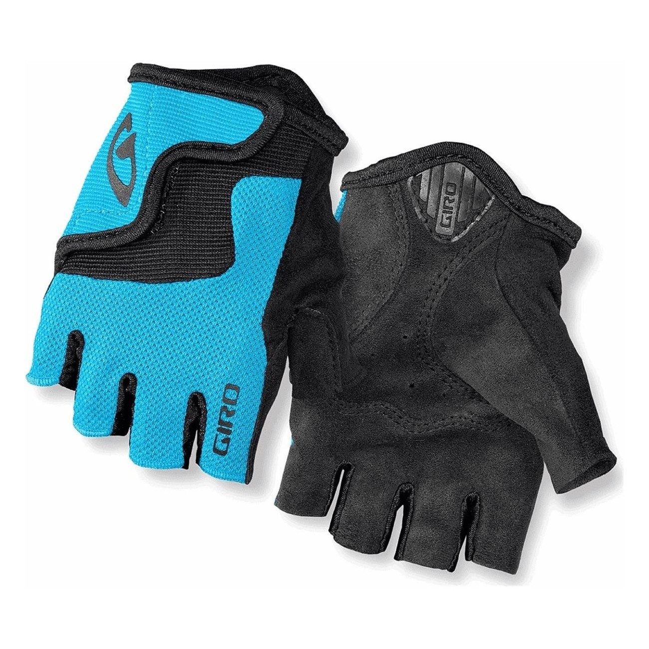 Gants de Cyclisme Enfant Bravo Junior Bleu Jewel XS Été - 1