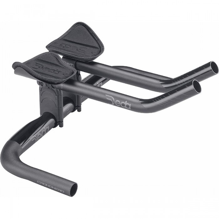 Manillar Aero Road Crononero DCR 31,8x420mm en Aluminio Negro - DEDA - 1