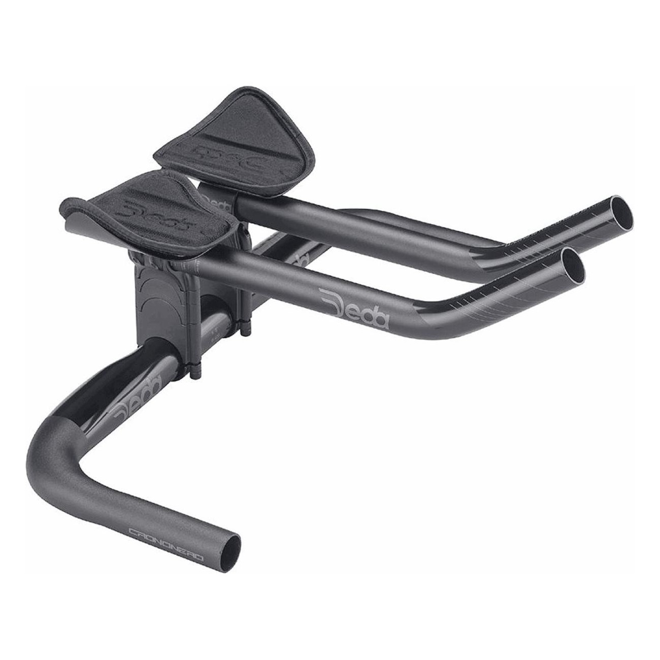 Aero Road Handlebar Crononero DCR 31.8x420mm Black Aluminum - DEDA - 1