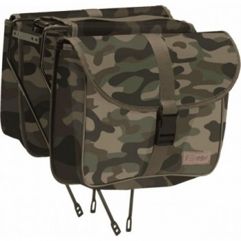 600D Polyester Camouflage Rear Saddle Bags 29x10x25 cm - 1