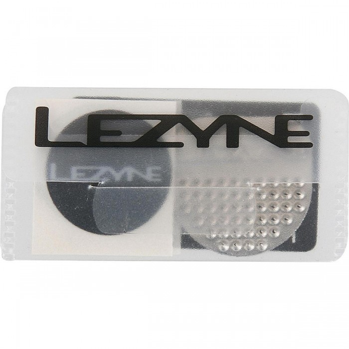 Kit de Réparation Lezyne Smart : 6 Patches, 1 Grattoir, 1 Protection Pneumatique - 1