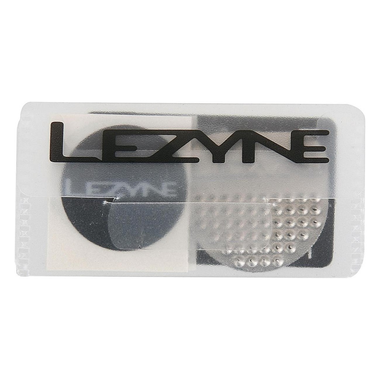 Kit de Réparation Lezyne Smart : 6 Patches, 1 Grattoir, 1 Protection Pneumatique - 1