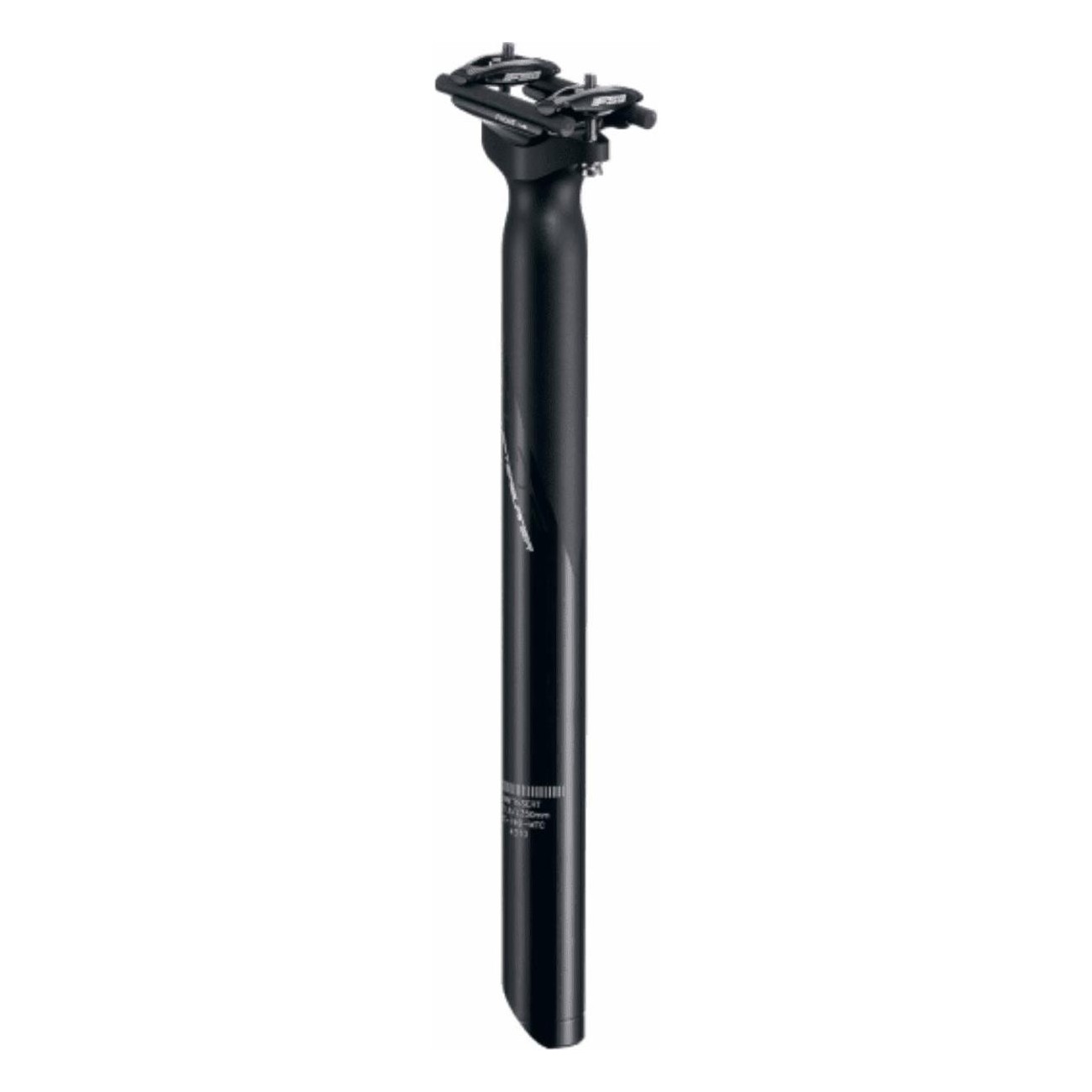 Afterburner Seatpost 27.2x400 mm Black Aluminum, 0 mm Setback, MTC Clamp - 1