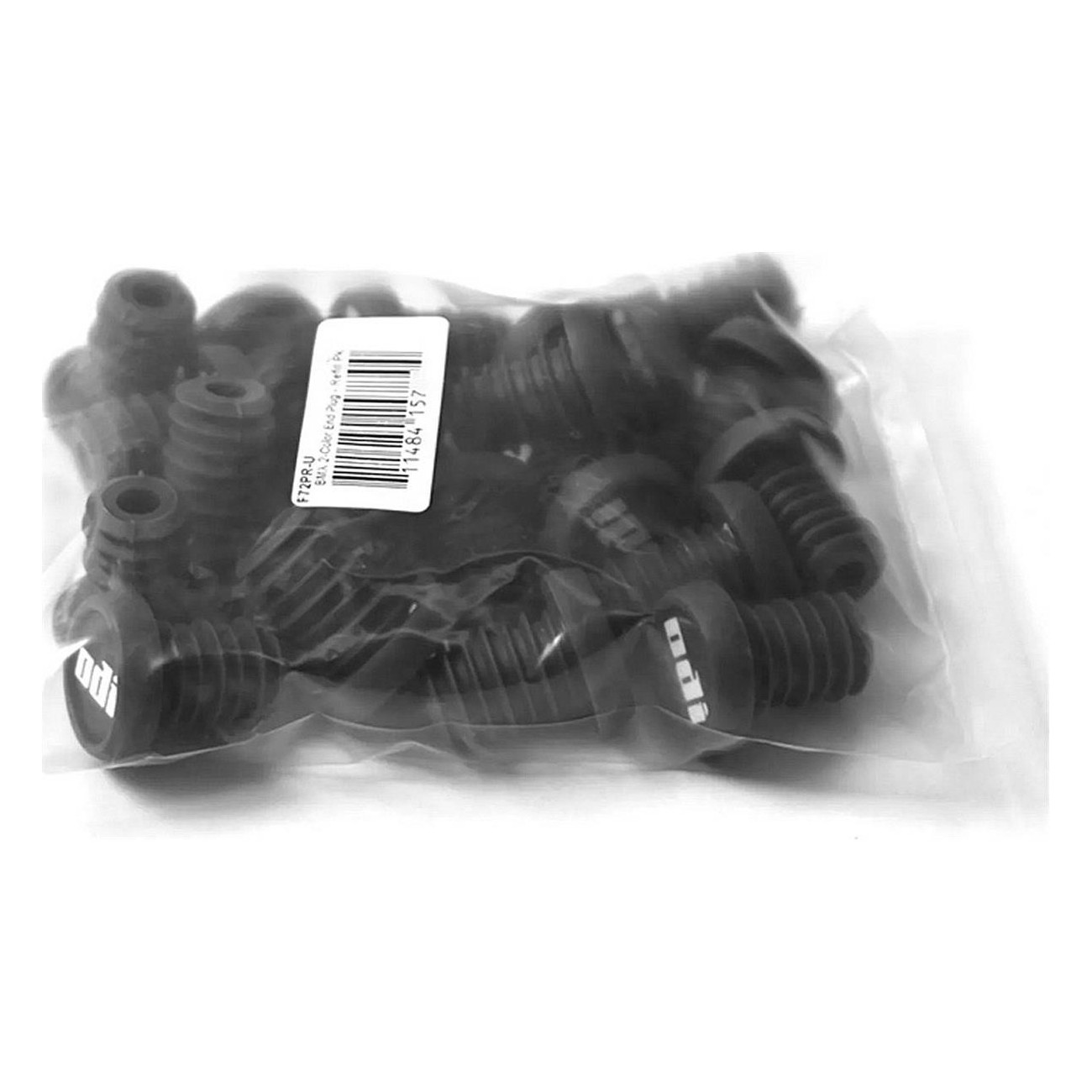 Pacchetto di Ricarica Odi BMX End Plug Nero - 20 Pezzi - 1 - Tappi manubrio - 0711484158759