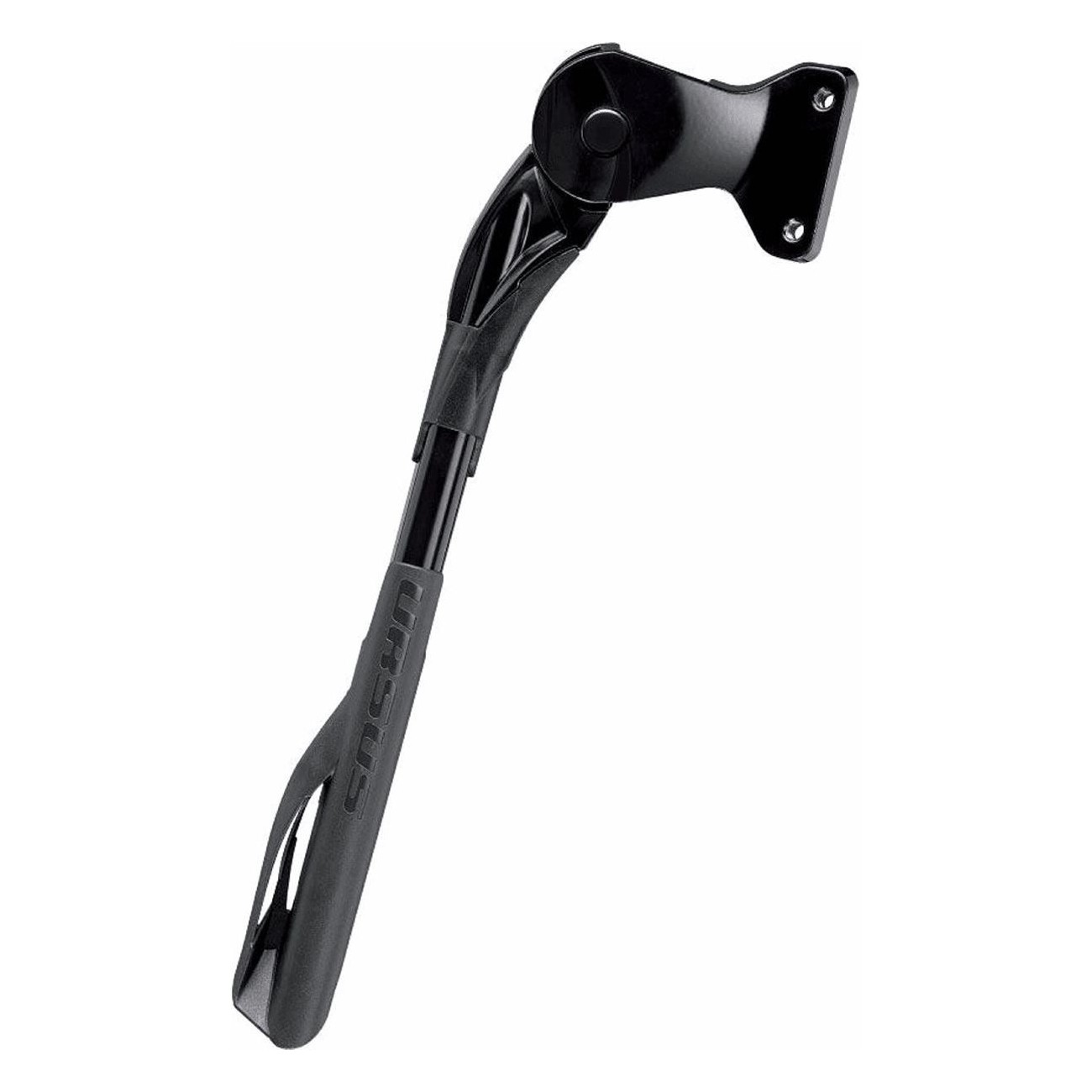 Adjustable Black Kickstand for E-Bike with 40mm Spacing - Made in Italy - 1