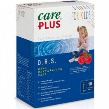 Care Plus ORS Niños Frambuesa - Suplemento Hidratación Segura 10 Sobres - 1