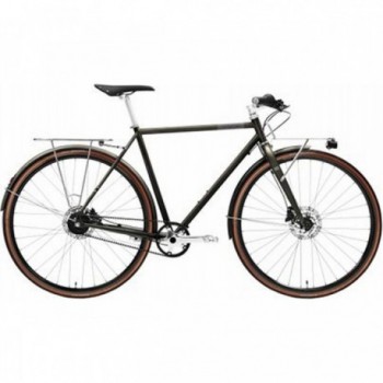 Bicicleta CR Ristretto Lightning 8V Verde Fango Talla L - Estilo y Rendimiento - 1