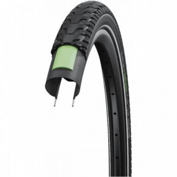 Energizer Plus Tour 28' 700x47 Black Reflex Tire for E-Touring with GreenGuard - 1