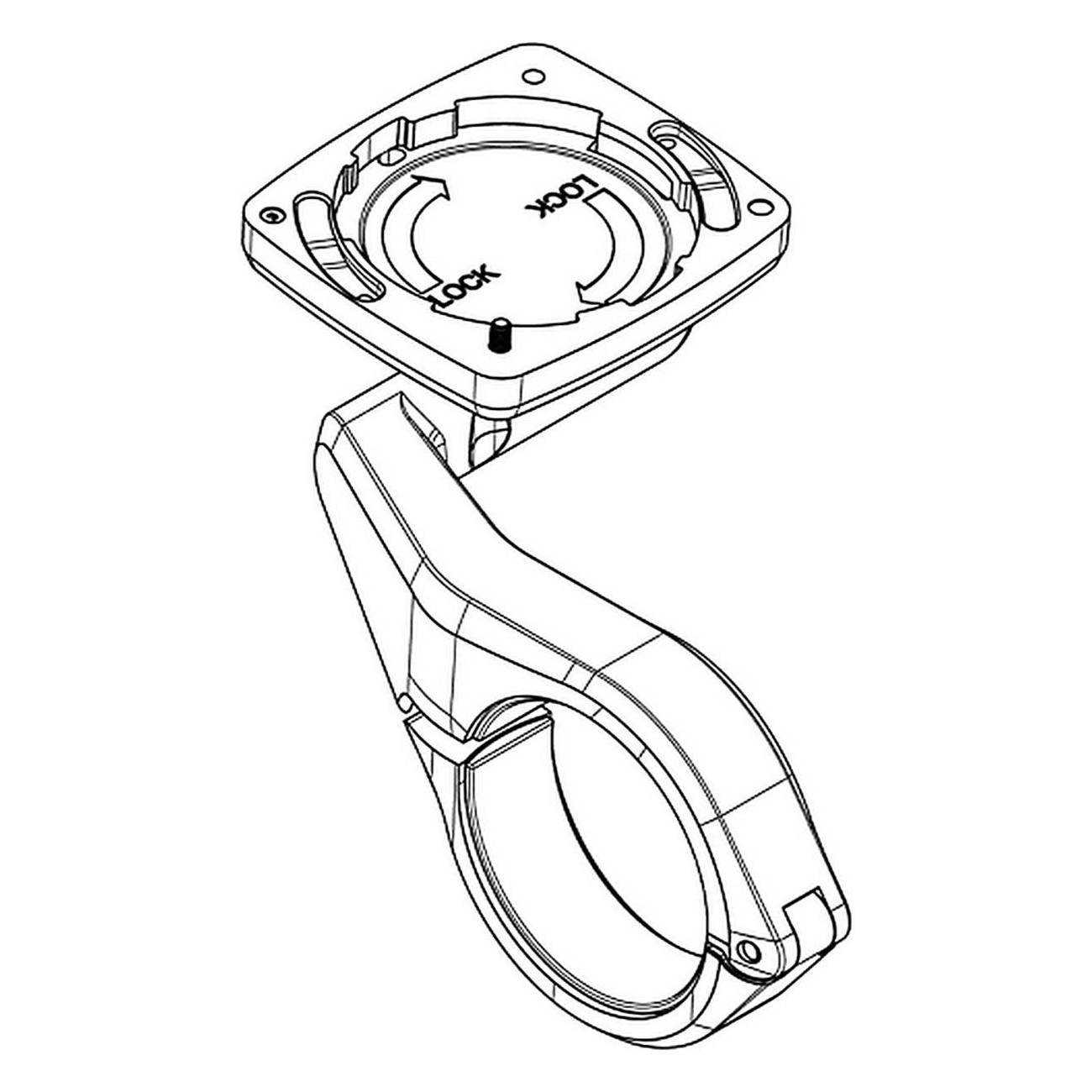 Supporto Intuvia 100 - 350mm per Sistema Intelligente, Ricambio Display con Accessori Inclusi - 1 - Supporti e adattatori - 4054