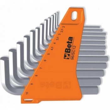 Beta 12-Piece Hex Key Set 2-10mm - Versatility and Quality - 1