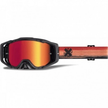 Soljam Red Goggles with 2 Anti-Fog Lenses and 5 Tear-offs FUNN - 1