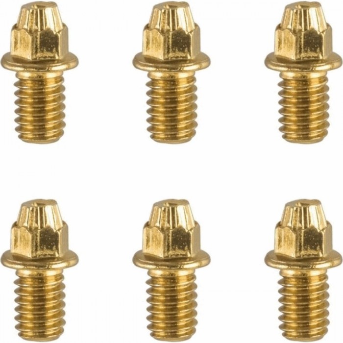 Ersatz-Pin-Set für Black Magic Gold Pedale - 32 Teile mit 2 Kappen und Inbusschlüssel - 1