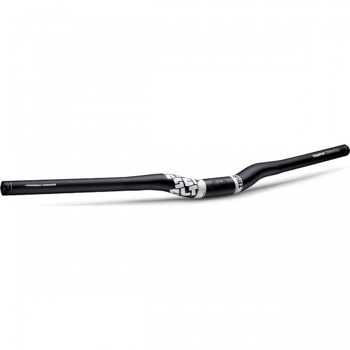 Hussefelt Riser Handlebar 700 mm, Rise 40 mm, Diameter 31.8 mm, Matte Black - 1