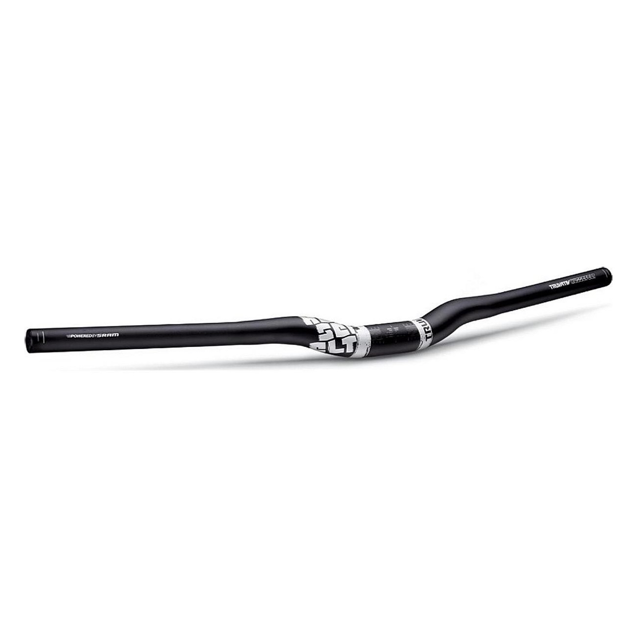 Hussefelt Riser Handlebar 700 mm, Rise 40 mm, Diameter 31.8 mm, Matte Black - 1