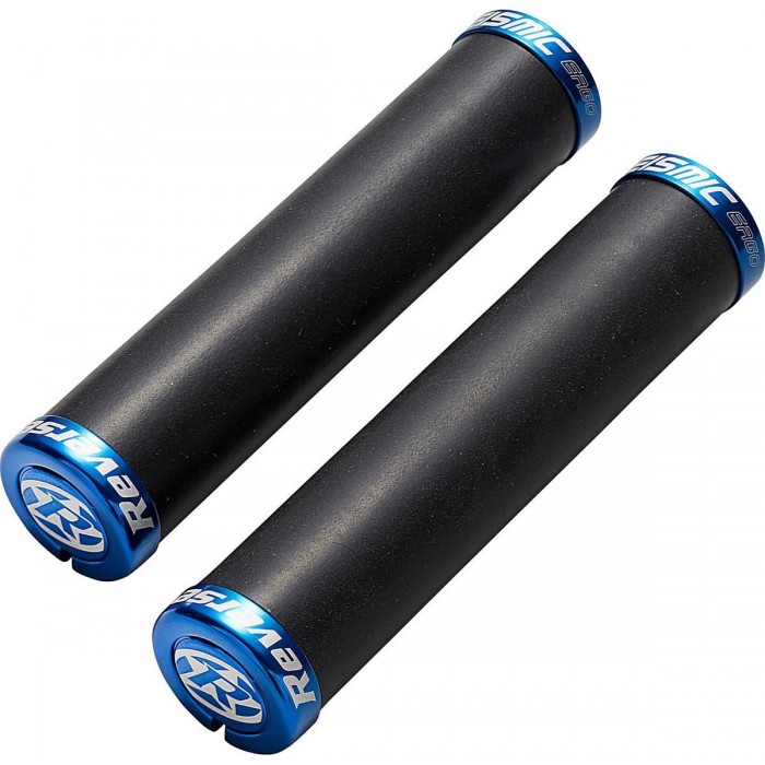 Reverse Seismic Ergo Lock On Grips Ø34mm x 145mm Black-Blue for MTB - 1