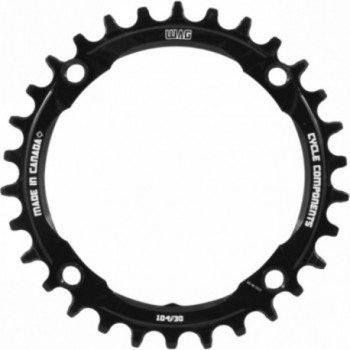 MTB Chainring 36 Teeth 104 BCD Aluminum with Snaggletooth Anti-Drop Tech - 1