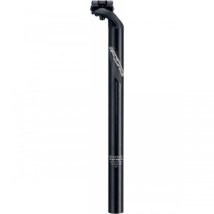 Energy Aluminum Seatpost 31.6x350mm with 20mm Setback - Black - 1