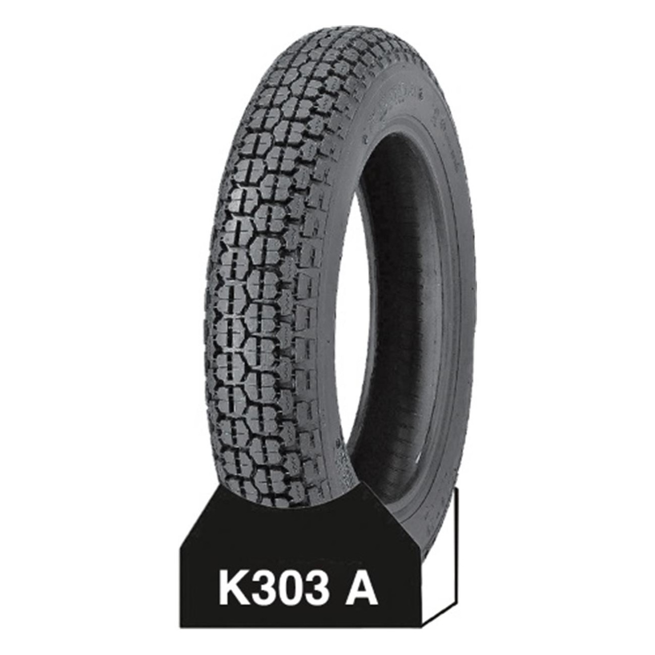 KENDA 3.00-10 42J K303 SCOOTER TIRE - 1