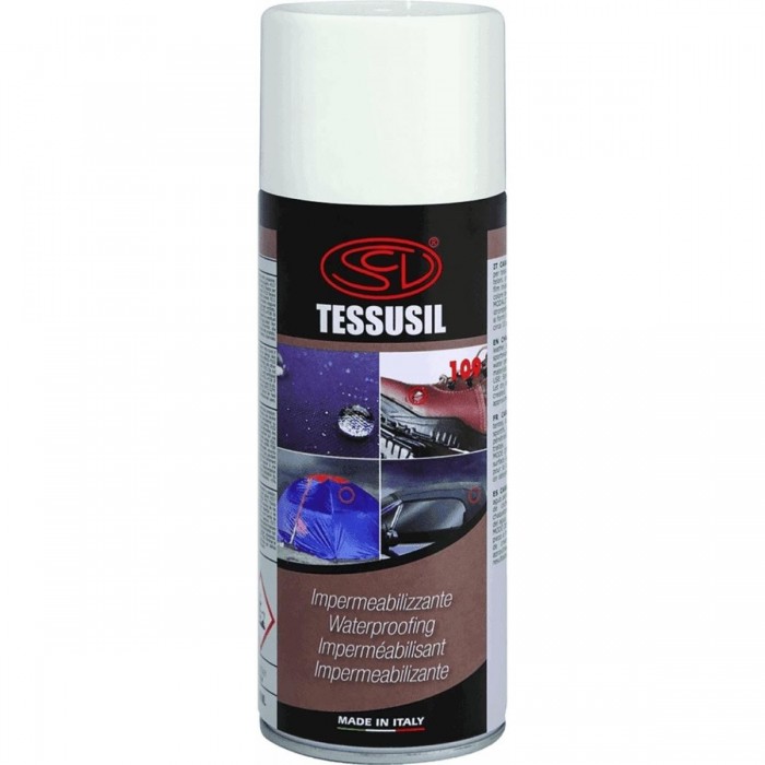 Spray Impermeabilizante Tessusil 400ml para Tejidos y Piel - 1