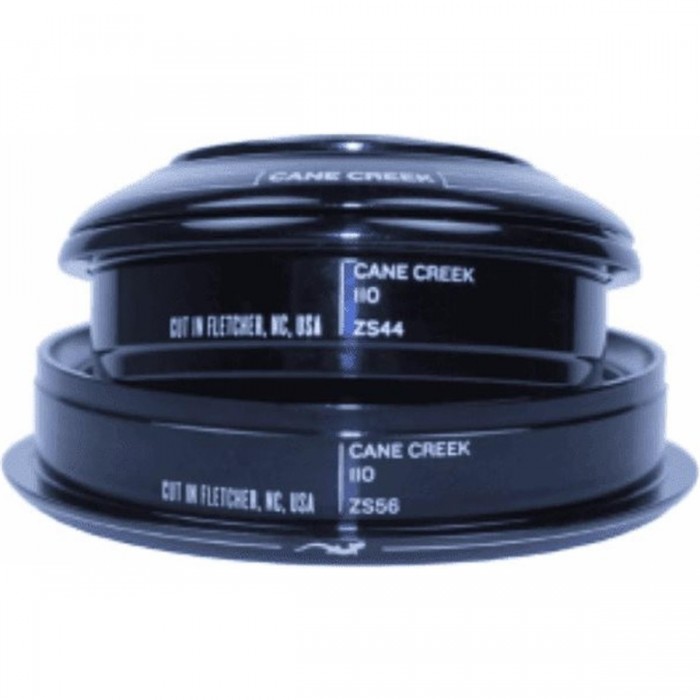 Cane Creek 110 Serie Steuerkopf konisch schwarz semi-integriert 1-1/8'' - 1,5'' ZS44/ZS52 - 1