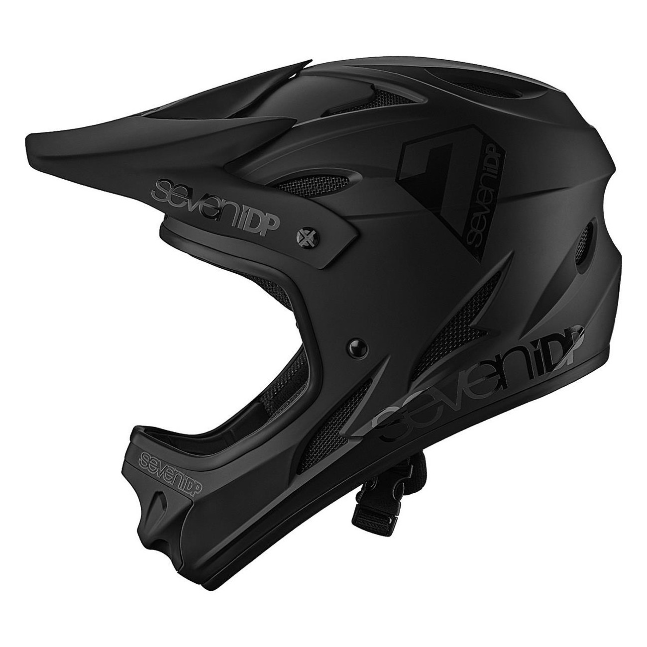 M1 XL Black Helmet with ABS Shell and Optimal Ventilation - 1