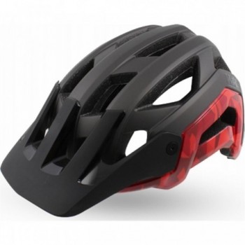 Casque VTT Phantom Noir et Rouge Taille M (56-59 cm) - Certifié EN1078 - 1