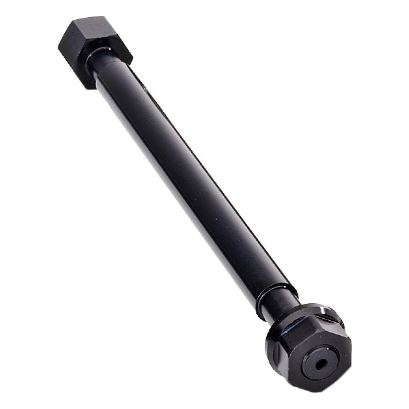 Eje Reductor Inverso para Mountain Bike de Ø12 a Ø10mm, 135mm, Negro - 1