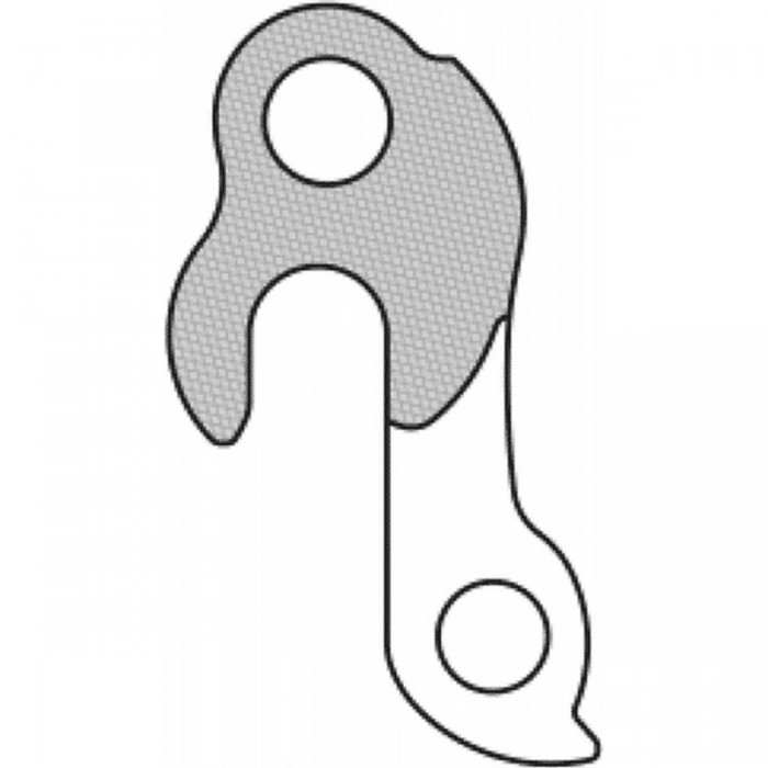 GH-200 Aluminum Derailleur Hanger - Durable and Lightweight - 1