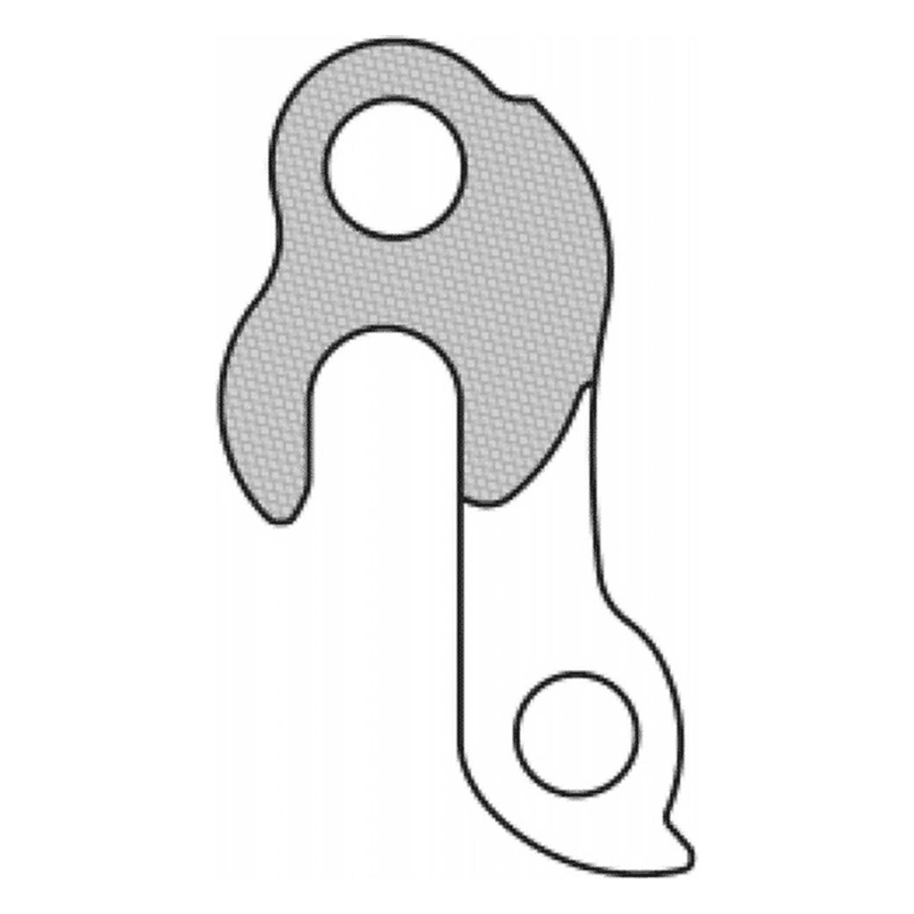 GH-200 Aluminum Derailleur Hanger - Durable and Lightweight - 1