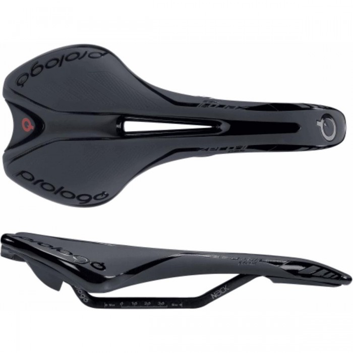 Zero-II PAS Unisex Saddle in Microfiber and Carbon TiroX 275x134 mm Black - 1