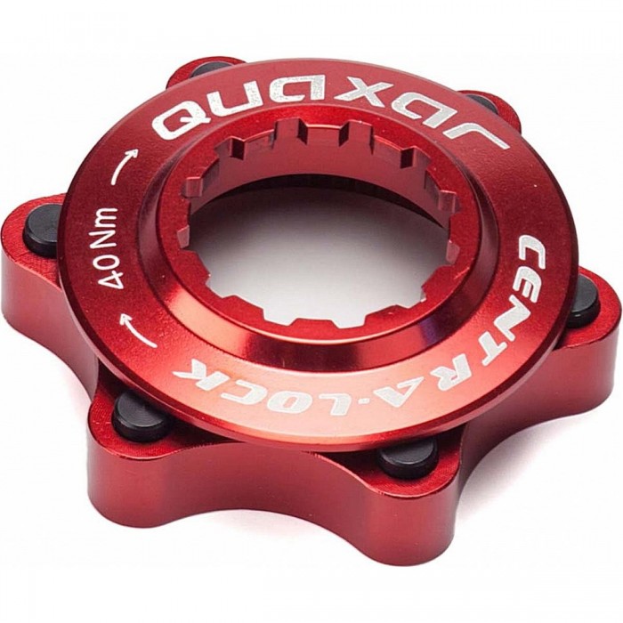 Adaptateur Centerlock pour disque de frein - Couleur rouge - 1