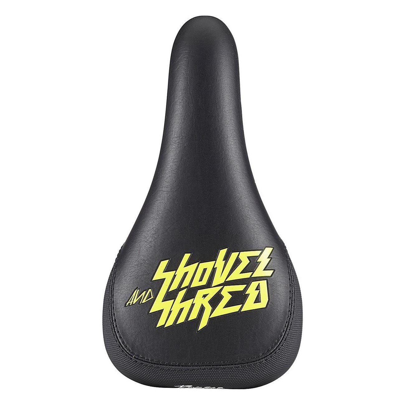 Selle Reverse Nico Vink Shovel & Shred Noir-Jaune pour Slopestyle, Freeride et Downhill - 1