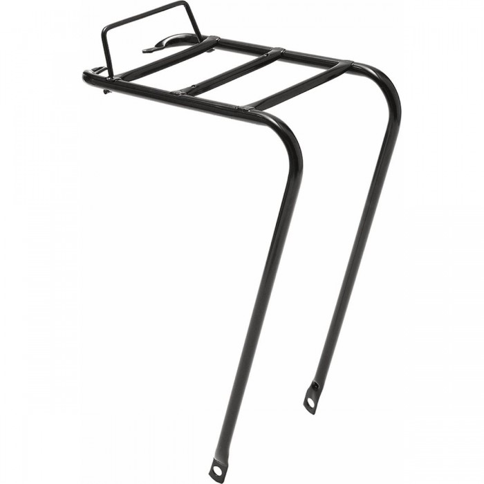 MVTEK 26' Front Rack in Black Steel with Brake Mount for Bicycles - 1