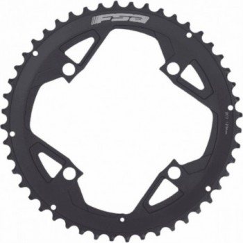 FSA 11v 53T Chainring for Road Bike, 120mm 4-Bolt, Black Aluminum - 1