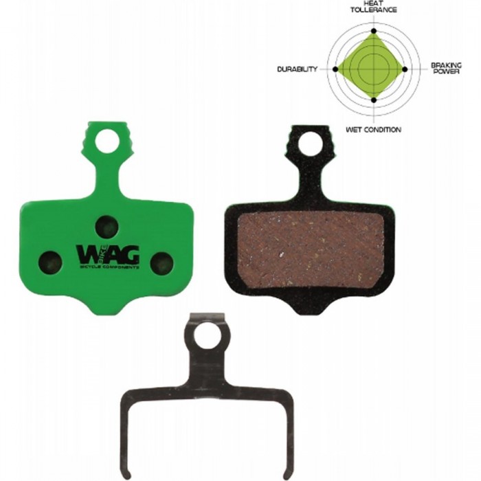 Plaquettes de frein eBike compatibles Avid Elixir, Trickstuff et Braking - 1