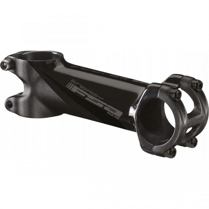 100mm SCR 6° Matte Black Handlebar Stem for Road Bike with Integrated Cable Routing - 1